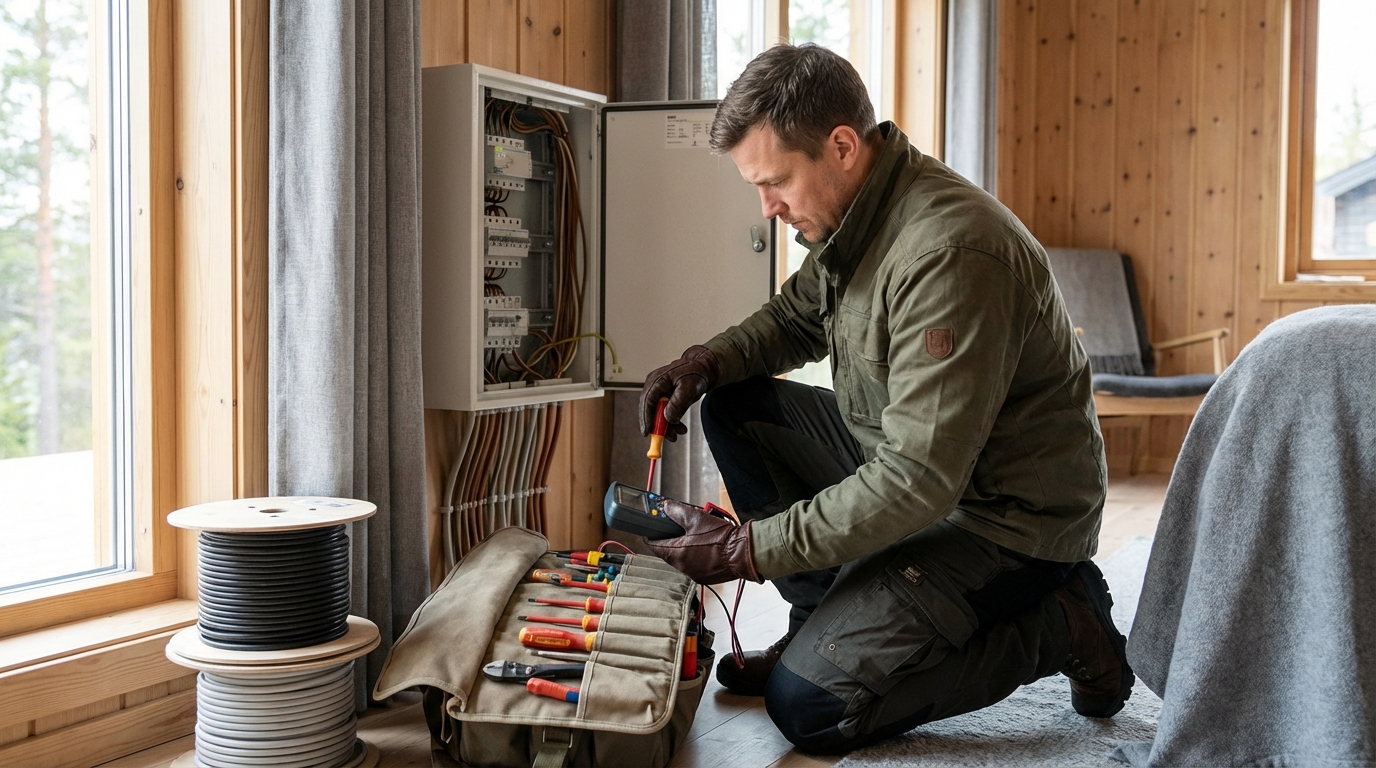 Hemsida för elektriker